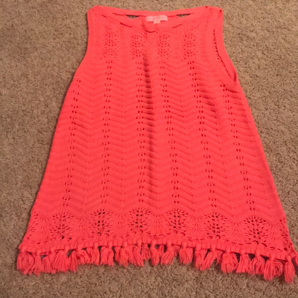 Lilly pulitzer sweater tank